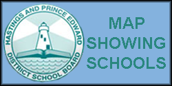 Hastings and Prince Edware District School Board Map